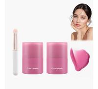 Baume à Lèvres Coloré, Lip Jam Hydrating Lip Gloss, Lip Glaze Hydratant et Brillant, Réduit les Ridules des Lèvres, Texture Non Collante, Soin Longue Durée (05#, 2pcs)