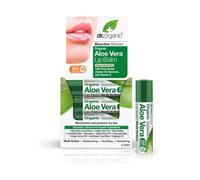 Baume à lèvres - Dr. Organic - Aloe Vera bio - Hydratant - Régénérant - FPS 15
