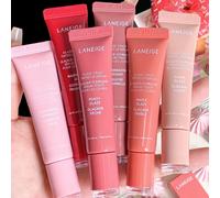 Baume à lèvres en forme de beignet, miroir hydratant, brillant à lèvres, fraise, framboise, glaçage au chocolat, odeur, huile transparente, maquillage