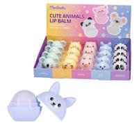 MARTINELIA – Baume à lèvres hydratant pour fille animaux kawaii – Saveurs aléatoires (1 unité)