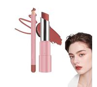 Baume à lèvres Genli, baume à huile Genli Lifter Glaze, ensemble de rouges à lèvres mate imperméable durable, baume à lèvres hydratant et hydratant 24h / 24, givre de rouge à lèvres (#01)