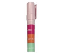 Baume À Lèvres Hydratant,4 Couleurs De Baume Hydratant Pour Lèvres Sèches | Finition Brillante Naturelle Résistant aux Traces Idéal pour Voyages, Rendez-vous et Travail
