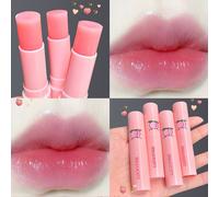 Baume À Lèvres Hydratant À La Pêche, Traitement Anti-Dessèchement, Longue Durée, Changement De Couleur De La Température