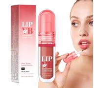 Baume à Lèvres Hydratant, Brillance Effet Pulpeux 4.7ml, Stick Léger Teinté, Soin Réparateur pour Homme et Femme Idéal Randonnée et Camping