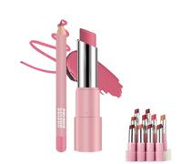 Baume à lèvres Joyeloo, baume à lèvres de glaçage hydratant Joyeloo, baume à huile de glaçure Genli Glaze rose, brillance non collante avec acide hyaluronique (#7)