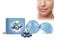 Baume à Lèvres, Nourrissante Baume à Lèvres, Sphère Nourrissante Baume à Lèvres, Baume à Lèvres Hydratant, Baume à Lèvres Pour à Saveur De Fruits, Saveur De Myrtille Flavor Smooth Ball Lip Balm