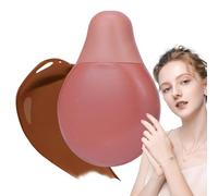 Baume à lèvres teinté - Baume à lèvres repulpant - Baume à lèvres liquide repulpant - Soin des lèvres avec texture légère pour le shopping, les sorties, le travail, les rendez-vous, les voyages