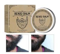 Baume à Moustache - Baume Coiffant Fort Pour Barbe Homme - Cire Coiffante Parfumée Soin Quotidien Travail Rendez-vous Événement Spécial pour Homme
