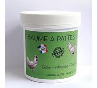 Baume à Pattes à Huile de Cade et à l'argile Verte pour Les Poules - 240g