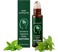 Baume apaisant roll-on contre la douleur, stick confortable pour soulager les maux de tête, rafraîchit et apaise rapidement, format pratique à emporter