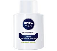 Baume Après-rasage Homme Peau Sensible 0% alcool - NIVEA MEN - Pack de 2x100ml