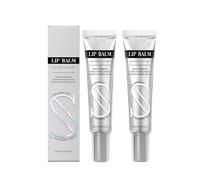 Baume au beurre Peptide Lip Treatment,soin des lèvres à l'acide hyaluronique,mini brillant à lèvres et baume à lèvres pour lèvres sèches (2)