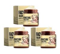 Baume au miel de suif fouetté nourri à l'herbe 4, 23 oz -2 pièces hydratant nourrissant multi-usages pour la peau sèche du visage et du corps