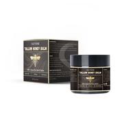 Baume Au Miel De Tallow De Boeuf Au Feuil D'herbe, Crème Hydratante Pour Le Visage, Améliore L'élasticité, Matité, Raffermissant La Peau, 60g-White