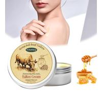 Baume bio au miel de bœuf - 70 g - Crème de sébum pour la peau - Crème bio - Soin nourrissant en profondeur pour le visage et le corps - Convient à tout le monde