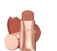 Baume Blush Crème 3 en 1 pour Joue, Lèvres et Paupières, 6 Couleurs, Imperméable, Léger, Fini Lumineux, Palette de Fards à Paupières, Gloss à Lèvres