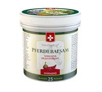 Baume chauffant pour chevaux