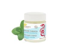 Baume Chinois Bio aux 8 Huiles Essentielles | BIO Cosmos Ecocert | 30ml | Massage relaxant | Récupération sportive | Sans Dérivé Pétrochimique | Baume du Tigre | Douleur Musculaire