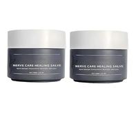 Baume Cicatrisant Nerfs, 2X100G Crème Professionnelle Antidouleurs Neuropathiques, Crème Cicatrisante Capsaïcine Naturelle pour Douleurs Nerveuses, Crèmes Non Grasses Soulagement Nerfs Articulations