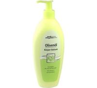 Baume corporel à l'huile d'olive en distributeur 500 ml