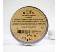 Baume Corporel au Miel, Soin Hydratant Naturel Artisanal, 100ml, Fabriqué en Périgord Noir