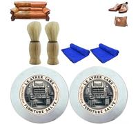 Baume D'Antan pour Le Cuir, Baume D Antan Cuir Général,Reparation Cuirs,Baumes recolorant cuirs rénovateur pour canapés,fauteuils,sièges De voiture,répare Le fatigué & rayé (x2)