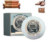 Baume D'antan Pour Le Cuir,Furniture Baume de Recoloration Crème pour Restaurer la Couleur et Nourrir Le Cuir Délavé, Usé ou Rayé sur Canapé, Meuble, Siège Auto, Chaussures, Sac et Blouson (1pc)