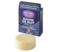 Baume de Nuit hydratant et nourrissant artisanal 32g certifié Cosmos Organic Bio & Vegan, parfait pour peaux sèches