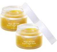 Baume de nuit hydratant intense pour le visage, idéal pour les peaux matures. Baume de nuit anti-rides magique. Réduit visiblement les rides et ridules,convient à tous les types de peau