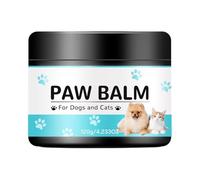 Baume de sauvetage pour pattes de chien, 120 g de beurre à la crème naturelle, cire pour pattes de chat et de chien - Lotion anti-fuite et hydratante pour les pattes de chien - Protection des pattes