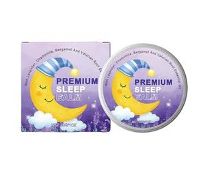 Baume de sommeil, crème apaisante naturelle, beurre de nuit relaxant, avec formule à absorption rapide, mélange botanique doux, 30 g, pour temples, points de pouls, adultes, utilisation