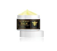 Baume De Suif De Bœuf Nourri à L’herbe Biologique Au Miel Cru - Crème Hydratante Pour Une Peau Douce Et Lisse - Hydratant Entièrement Naturel Fait à La Main (1)