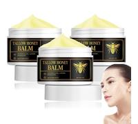 Baume De Suif De Bœuf Nourri à L’herbe Biologique Au Miel Cru - Crème Hydratante Pour Une Peau Douce Et Lisse - Hydratant Entièrement Naturel Fait à La Main (3)