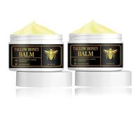 Baume De Suif De Bœuf Nourri à L’herbe Biologique Au Miel Cru - Crème Hydratante Pour Une Peau Douce Et Lisse - Hydratant Entièrement Naturel Fait à La Main (2)