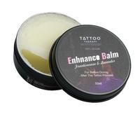 Baume de tatouage 50 ml - Baume de soin végétalien à l'encens et à la lavande - Pour avant, pendant et après le tatouage - Crème de guérison de tatouage - Baume de soin pour tatouage