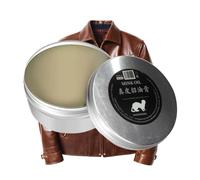 Baume D'entretien Du Cuir - Après-shampooing Liquide 2,2 Pouces, Crème Brillante Pour Le Cuir | Baume Pour Cuirs, Protection UV Longue Durée, 50g, Alimentation Profonde Pour Chaussures, Sacs, Vestes