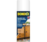 Bondex – Baume des Antiquaires 2 en 1 – Aérosol à base de cire d'abeille incolore – 400 ml