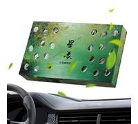 Baume désodorisant solide pour voiture, parfum d'aromathérapie longue durée, éliminateur d'odeurs naturel, bloc parfumé, 180 g, solution rafraîchissante compacte, pour véhicule, placard, chambre