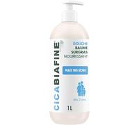 Baume Douche Surgras Nourrissant (Flacon-Pompe De 1 L) - Gel Douche Surgras Pour Peaux Très Sèches - Soin De La Peau Hydratant Et Haute Tolérance Dès 3 Ans
