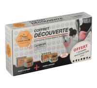 Baume Du Tigre Coffret Découverte Baume Tigre Rouge 19g + Baume Tigre Blanc 19g avec 1 écharpe offerte