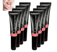 Baume éClaircissant Pour LèVres FoncéEs, Gommage Exfoliant Et Repulpant, CrèMe Hydratante éClaircissante Pour Les LèVres, Hydratation Longue DuréE Pour Des LèVres Lisses Et Douces (8 PCS)