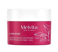 Baume Fermeté L'or Rose - Melvita - 170ml - Texture Huile-En-Baume - Certifié Bio