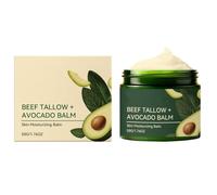 Baume Hydratant Avocat & Beurre, 50 g - Un soin hydratant naturel qui apaise les peaux sèches et rugueuses, prend soin des peaux sensibles, ravive l'éclat et est polyvalent.