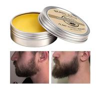 Baume Hydratant Barbe - Baume de Soin Moustache 60g,Crème Hydratante pour Barbes - Pour Voyage Quotidien Maison Salon Spa Nuit Après-Rasage