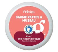 Baume Hydratant Coussinet Chat, Crème Truffe & Pattes Sèches ou Abimées, avec Huile d’Amande, Cires d’Abeille et de Carnauba, Vitamine E, Huiles de Jojoba, de Lavande, d'Olive et de Coco