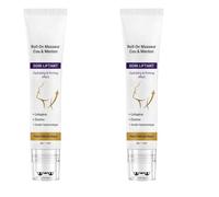 Baume hydratant et nourrissant en roll-on, crème au collagène pour le cou, pour lisser les ridules et améliorer le contour du cou, avec applicateur à bille pour les peaux relâchées.