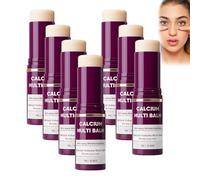 Baume Hydratant Multi-Usages Au Calcium Pour Les Yeux, Le Visage Et Le Cou, Stick Hydratant Et Nourrissant Au CollagèNe, Soin Hydratant Quotidien Tout-En-Un, Baume Nomade Tous Types De Peau (7 PCS)