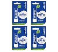 Baume l vres Labello Classic Care 5,5 ml / 4,8 g, paquet de 4