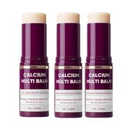 Baume multi-actions au calcium Cemenrete, stick anti-rides,stick hydratant au collagène coréen,crème réparatrice et hydratante intensive,raffermit la peau,convient aux yeux, au cou et au visage,3pcs