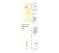 Baume multi-bâtons couleur naturelle Korres - rose 12 pétales 4,5 g